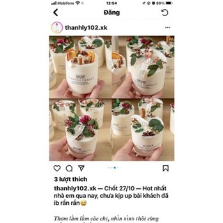 Nến thơm sáp đậu nành