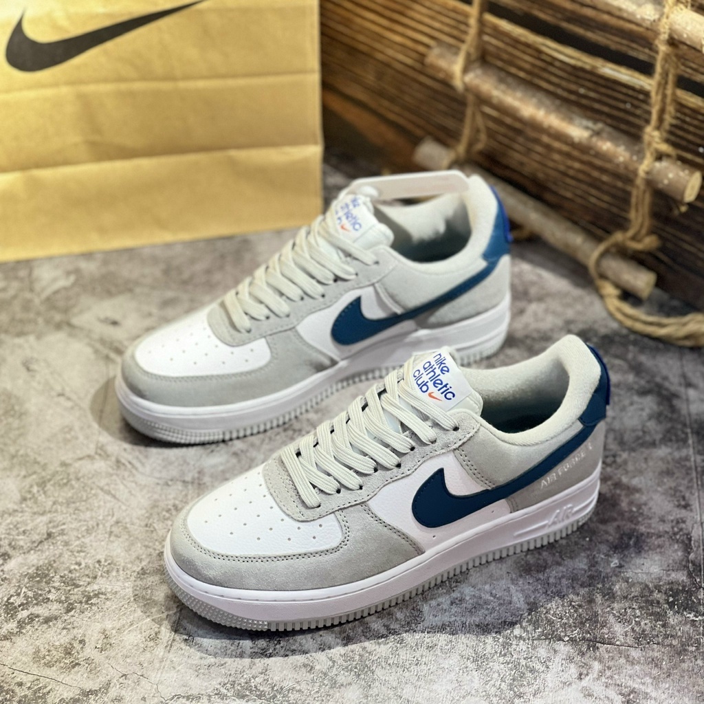 Giày Thể Thao AF1 07 LV8 'Athletic Club' Grey Marina Blue. Giày AF1 Athletic Club 2.0