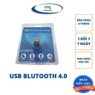 Usb Bluetooth, usb thu blutooth 4.0 Không Dây Cho Pc Win 10 8 7