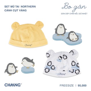 [CHAANG] Sét mũ thóp đội đầu cho bé sơ sinh Chaang