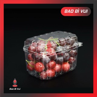 Lốc 100 Hộp đựng trái cây có lỗ thông hơi - BAO BÌ VUI