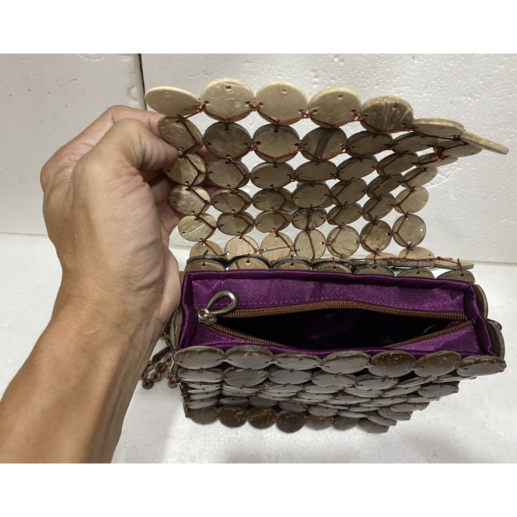 TÚI XÁCH MANG GÁO DỪA – GIỎ XÁCH THỜI TRANG GỖ THIÊN NHIÊN