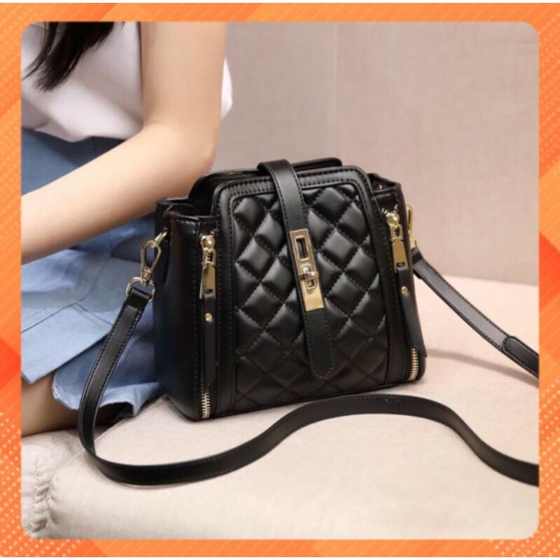 TÚI XÁCH NỮ GIÁ RẺ ♥️ FREESHIP♥️ TÚI SẺ KHÓA SPB 146