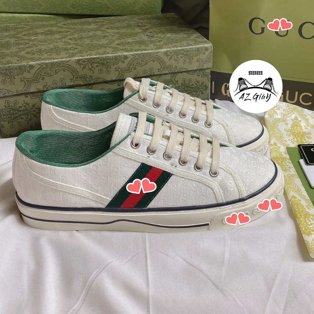 Giay Thể Thao Gu Xì 𝗚𝗨𝗖𝗖𝗜 𝗧𝗘𝗡𝗡𝗜𝗦 Nam Nữ Bản Chuẩn Chất Lượng Full Box