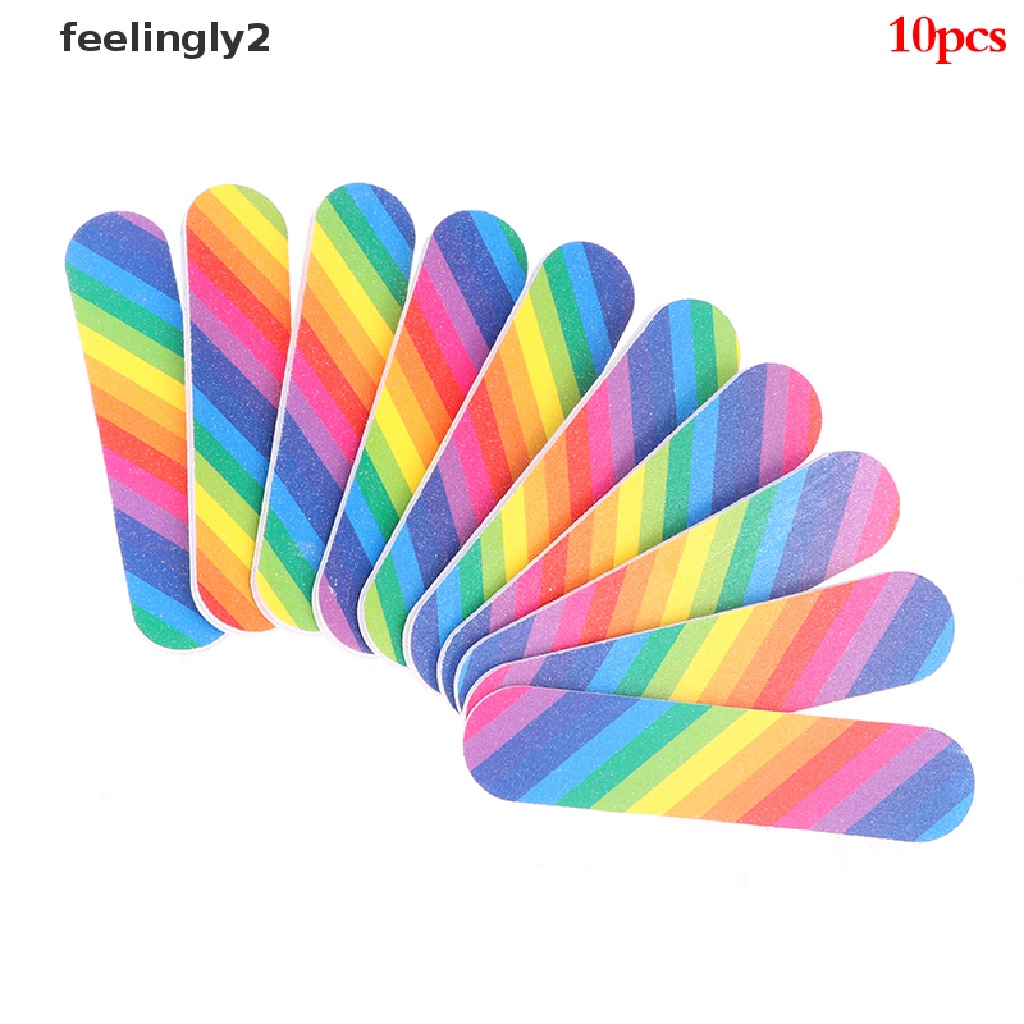 Bộ 10 Khối Mài Dũa Móng Tay Mini Chuyên Dụng