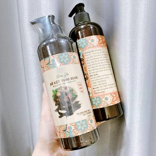 Dầu Gội Bồ Kết Thảo Dược 800ml Kích Thích Mọc Tóc