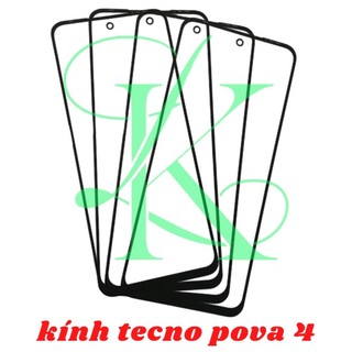 Kính Tecno pova 4 có oca ( kính ép Tecno pova 4 )
