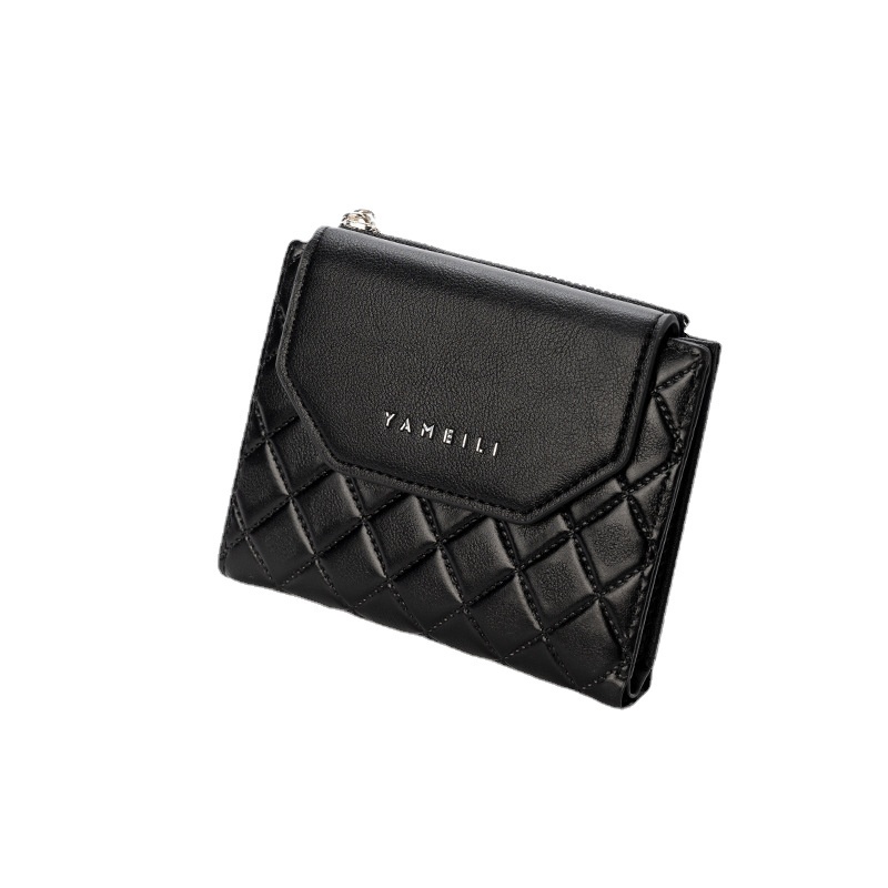 Ví nữ, bóp nữ cầm tay mini YAMEILI xinh xăn, nhỏ gọn bỏ túi chất liệu da PU cao cấp