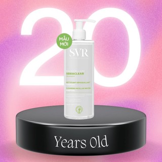 TẨY TRANG SVR EAU MICELLAIRE SEBIACLEAR MẪU MỚI DÀNH CHO DA DẦU MỤN 400ml