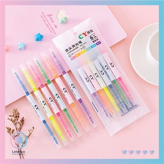 BỘ 6 BÚT HIGHLIGHT