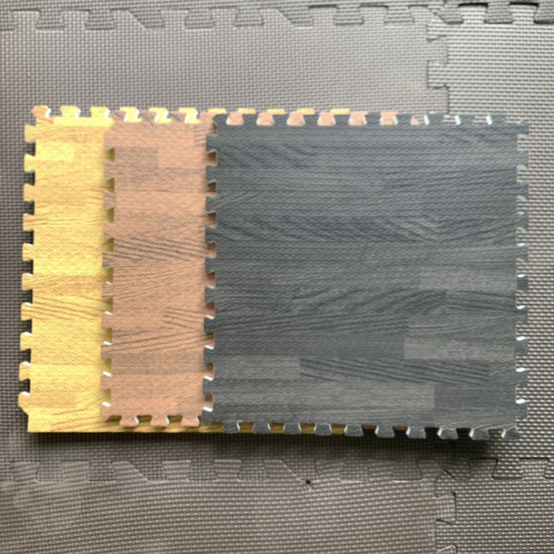 Thảm xốp vân gỗ kích thước 30x30x1cm