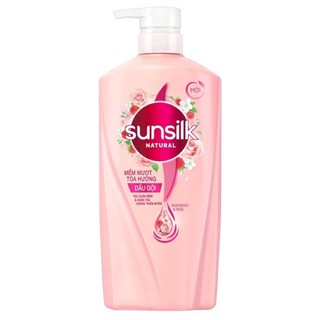 DẦU GỘI SUNSILK NATURAL 650G CHẮC KHOẺ NGÁT HƯƠNG/ MỀM MƯỢT TOẢ HƯƠNG/ NGĂN GÃY RỤNG