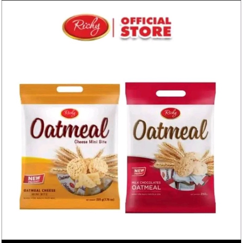 BÁNH YẾN MẠCH OATMEAL RICHY 250G/40G