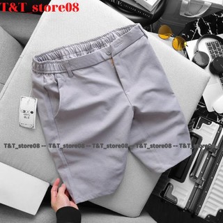 Quần Short Nam , quần sọt nam lưng phối thun form body kiểu dáng Hàn Quốc- T&T_store