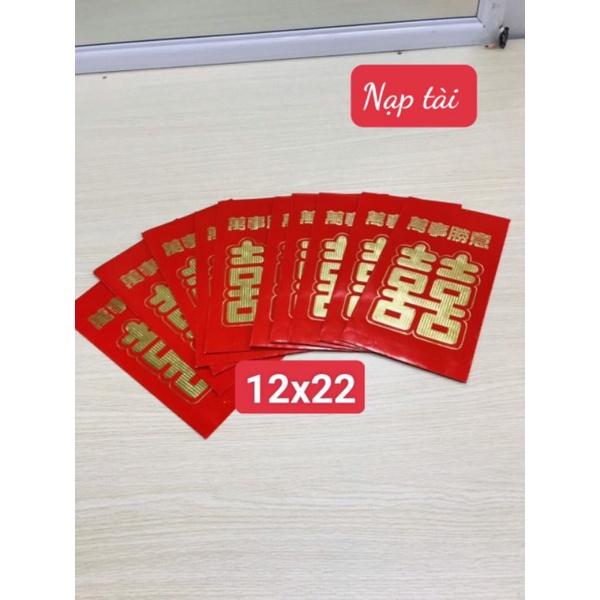 Bao lì xì mừng cưới nạp tài
