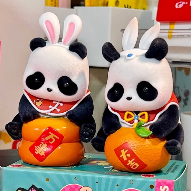 Đồ trang trí Gấu Trúc May Mắn Trang Trí Năm Mới