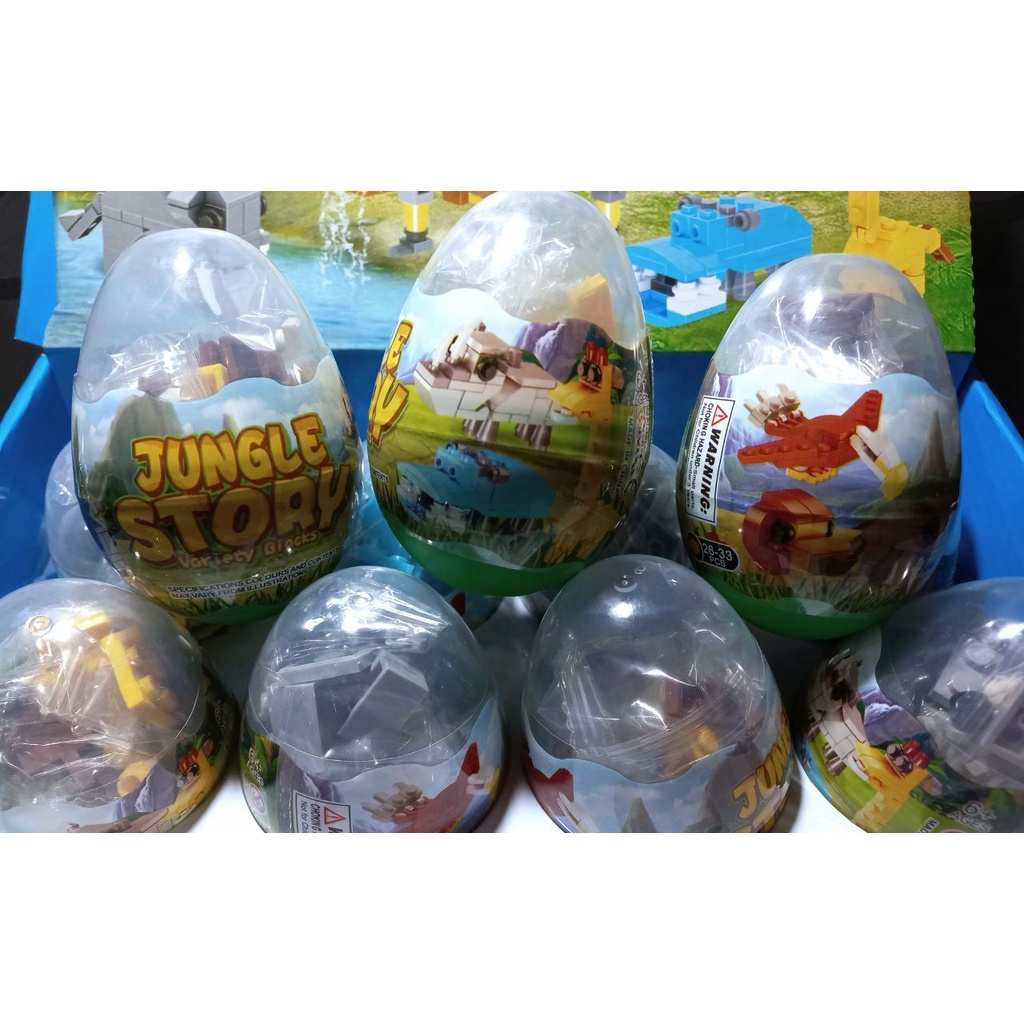 07045 Đồ Chơi Giáo Dục, Lego Xếp Hình Mini Thế Giới Động Vật, Mẫu Quả Trứng