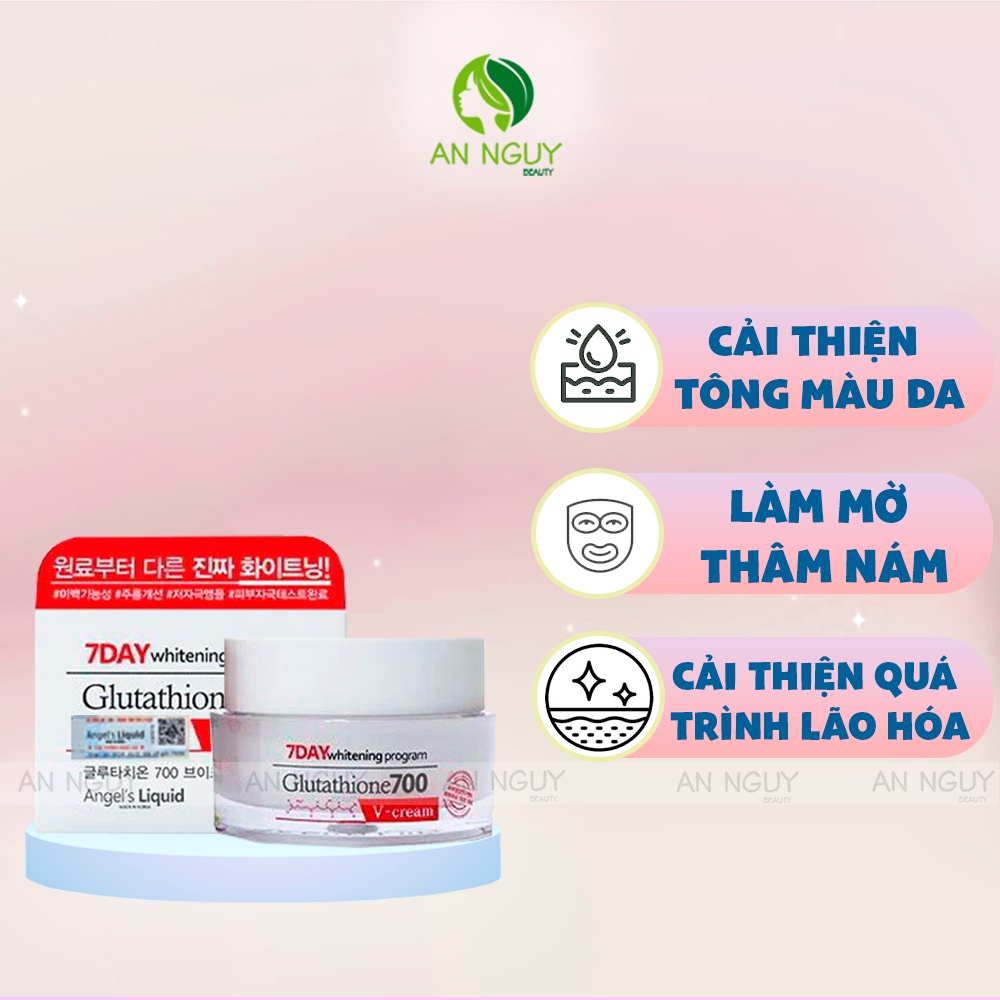 Kem dưỡng Angel's Liquid 7days Whitening Program Glutathione700