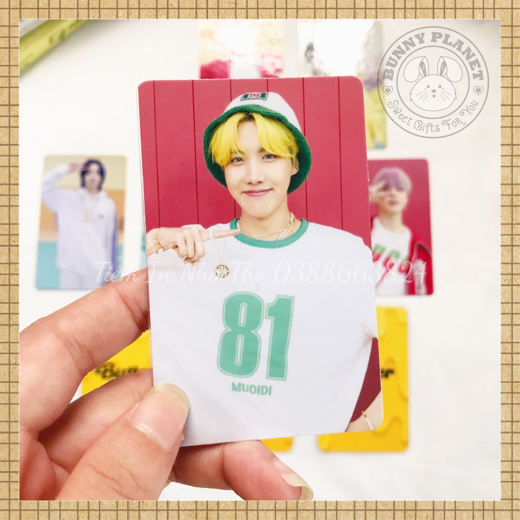 Card Bo Góc ÉP NHỰA in theo yêu cầu - Card BTS, Blackpink, Anime... Kích thước 54x86mm siêu cứng