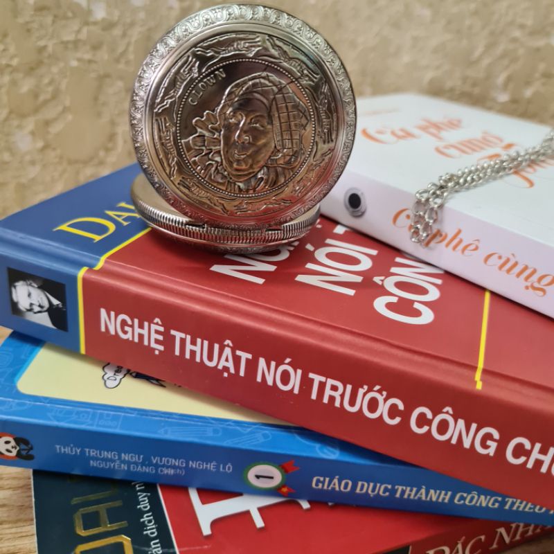 Đồng hồ bỏ túi  mặt 4.2cm hàng trưng bày máy Nhật