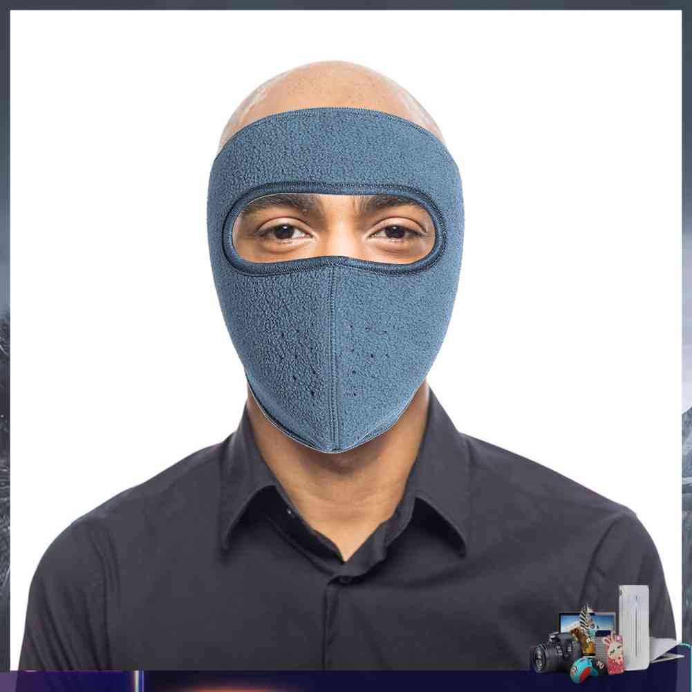 Mặt Nạ Che Phủ Toàn Diện Chống Gió Bằng Lông Cừu Dùng Ngoài Trời Vào Mùa