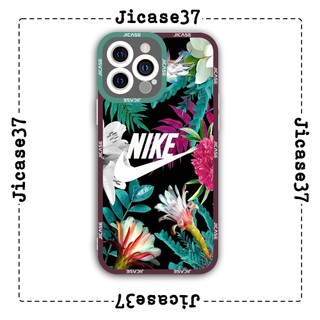 Ốp lưng iphone và samsung xiaomi oppo cạnh vuông Jicase NIKKE nền hoa 