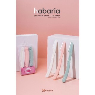 Set 3 dao cạo lông mày Habaria