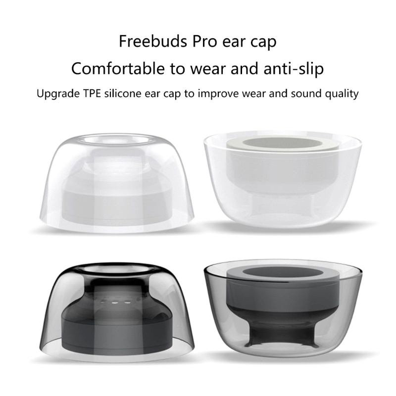 Vỏ Bọc Đầu Tai Nghe Bằng Silicon Trong Suốt Cho Pro TWS2