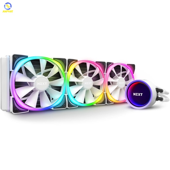 Tản nhiệt nước CPU NZXT Kraken X73 RGB White - 360mm  - Hàng Chính Hãng - Bh 72 tháng