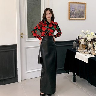 Áo Sơ Mi In Hoa Hồng Đỏ Eclipse Clothing