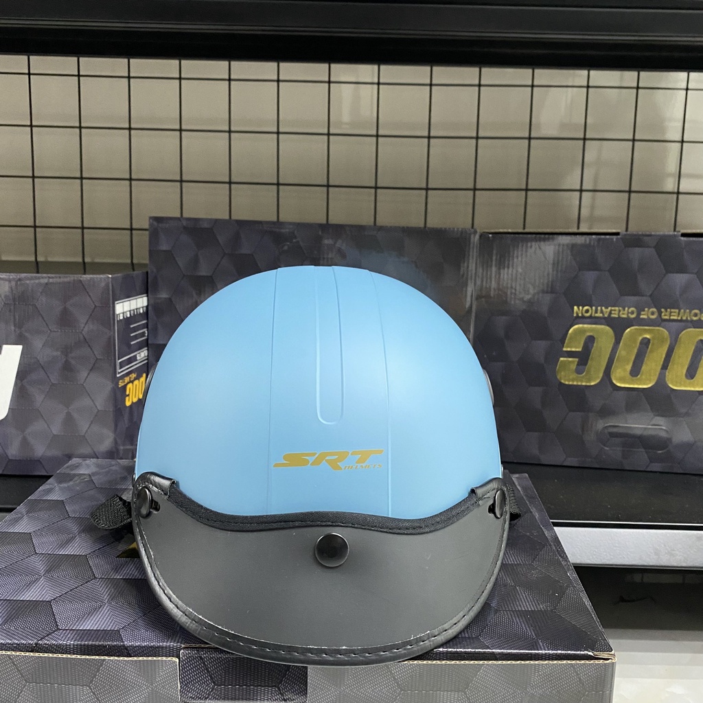 NÓN BẢO HIỂM SRT SƠN TRƠN CÓ NHIỀU MÀU