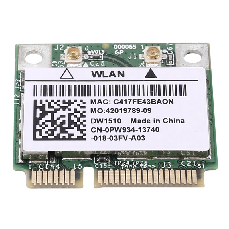 Card Mạng Không Dây bcm94322hm8l bcm94322 300mbps 802.11a / b / g / n dw1510 Cho mac os / hackintosh