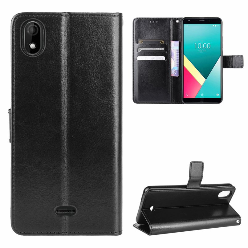 Bao Da Điện Thoại Nắp Lật Kèm Ví Silicon Cho Wiko Y51 Y61 Y81 Y82 Y52 T3 T10 Voix View 5 plus sunny 5 lite Ride 3 Ốp