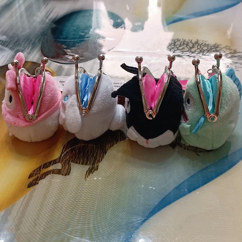 FALLFORBEAUTY Ví Đựng Tiền Xu Mini Hình Cinnamoroll Hoạt Hình Dễ Thương Cho Bé