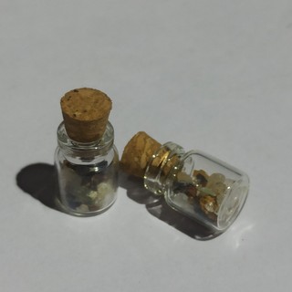 Lọ đá mini may mắn (Nút nhựa + Nút gỗ)