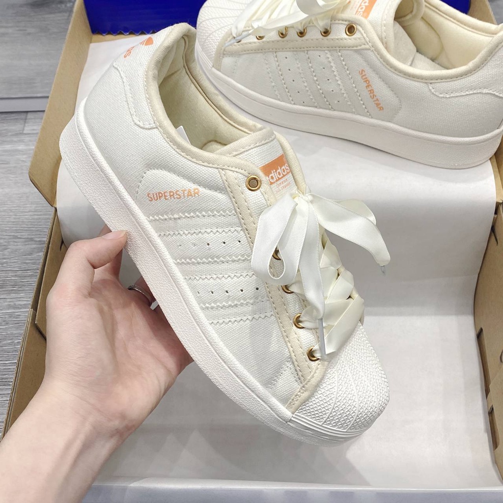 GIÀY SNEAKER MÃ SẢN PHẨM_ADIDAS SUPERSTAR RIZE NHIỀU MÀU PHONG CÁCH FULLBOX + FREESHIP