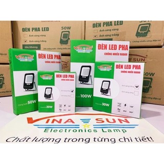 Đèn pha led 50w Vinasun siêu sáng