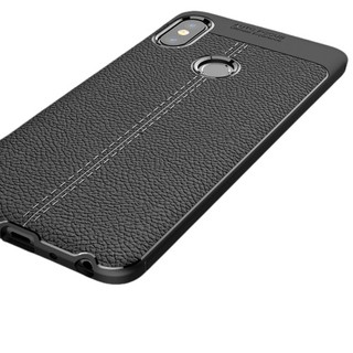 Ốp Lưng iPhone 6/6s Dẻo Giả Da Đen Đẹp