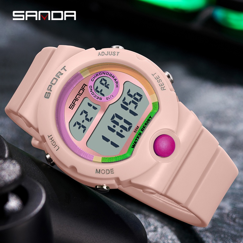 Đồng Hồ Điện Tử Chống Thấm Nước Đa Năng SANDA SD6035-6