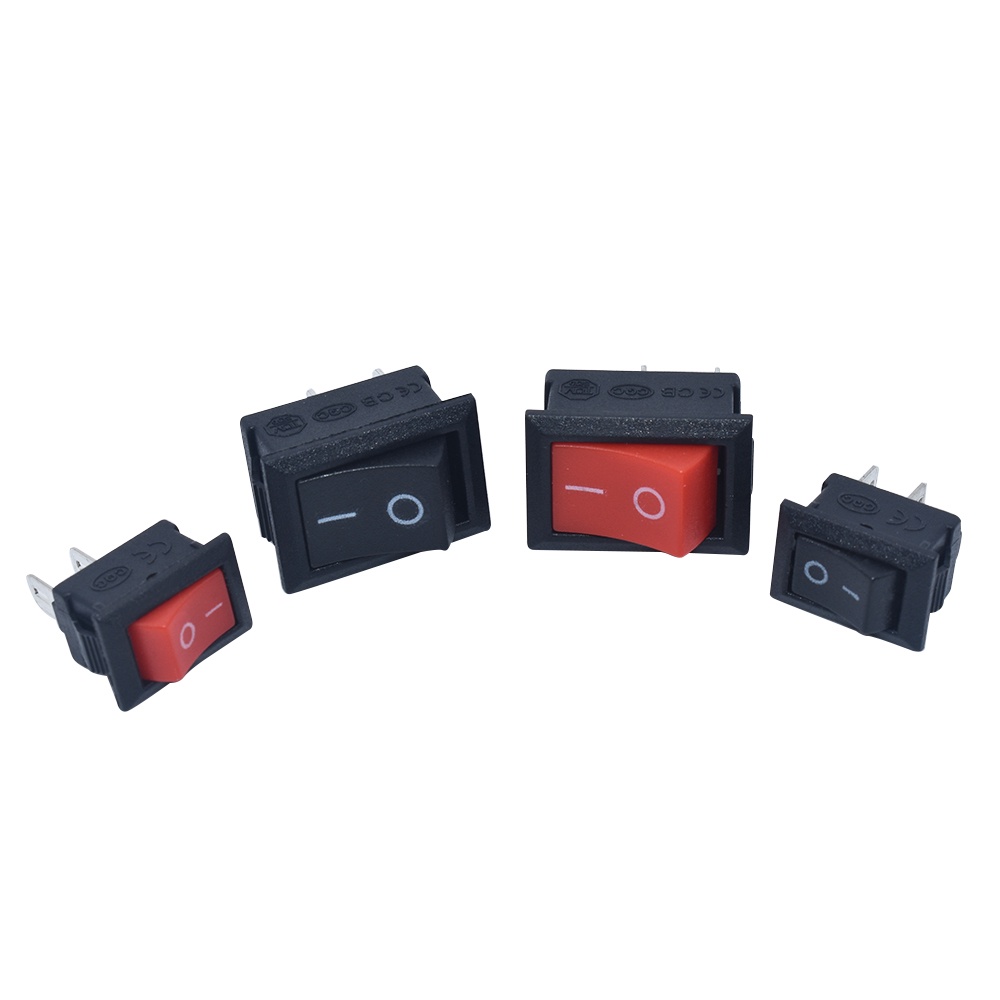 Set 5 Công Tắc Bật / Tắt KCD1 6A-10A 250V KCD1-101 2Pin 10 * 15 21 * 15MM