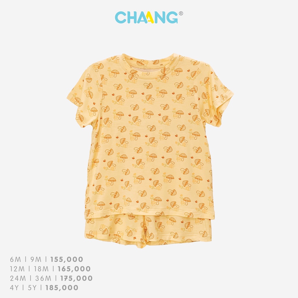 Chaang- Bộ cộc Chaang cho bé trai bé gái họa tiết ( nhiều màu) Mã SS2023