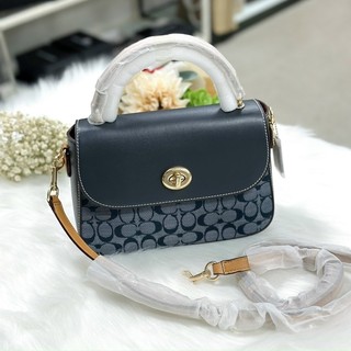 Túi Coach marlie top handle