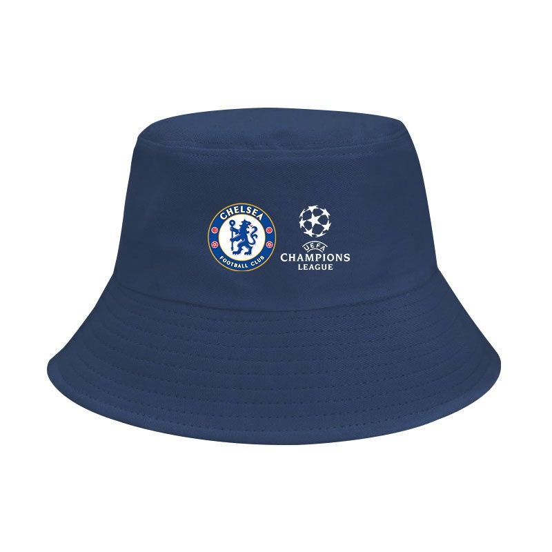 Nón Bucket Chelsea Chống Nắng Ngoài Trời In Chữ Champion Màu Xanh Quân Đội Thời Trang 2021 Cho Nam Và Nữ