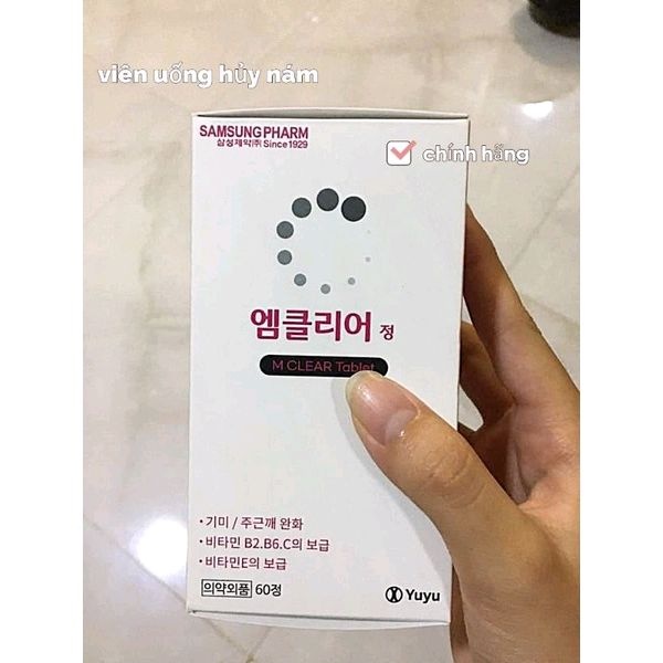 Viên uống hủy nám M Clear