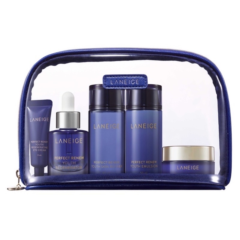 Bộ sản phẩm chống lão hóa da Laneige Perfect Renew Trial Kit