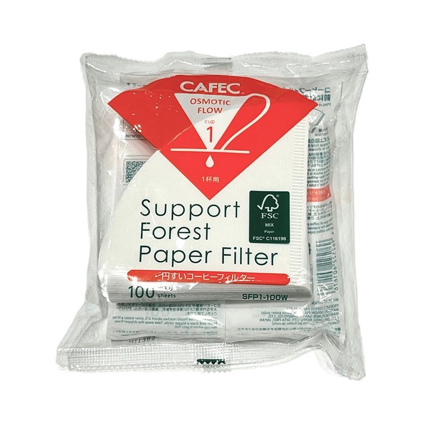 Giấy Lọc Cà Phê CAFEC SFP V60 - 100 Tờ, nhập khẩu Nhật bản chính hãng.
