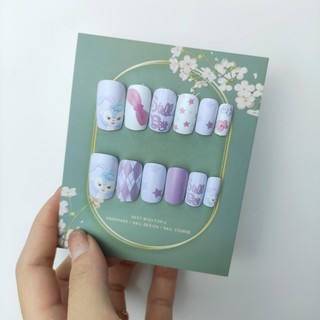 Móng tay giả, móng úp, thang mong nghệ thuật DY32