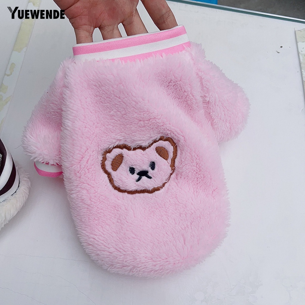 [Yue.z] Áo Khoác Nỉ Hai Ống Thoáng Khí Có Thể Giặt Được Cho Thú Cưng Ngoài Trời