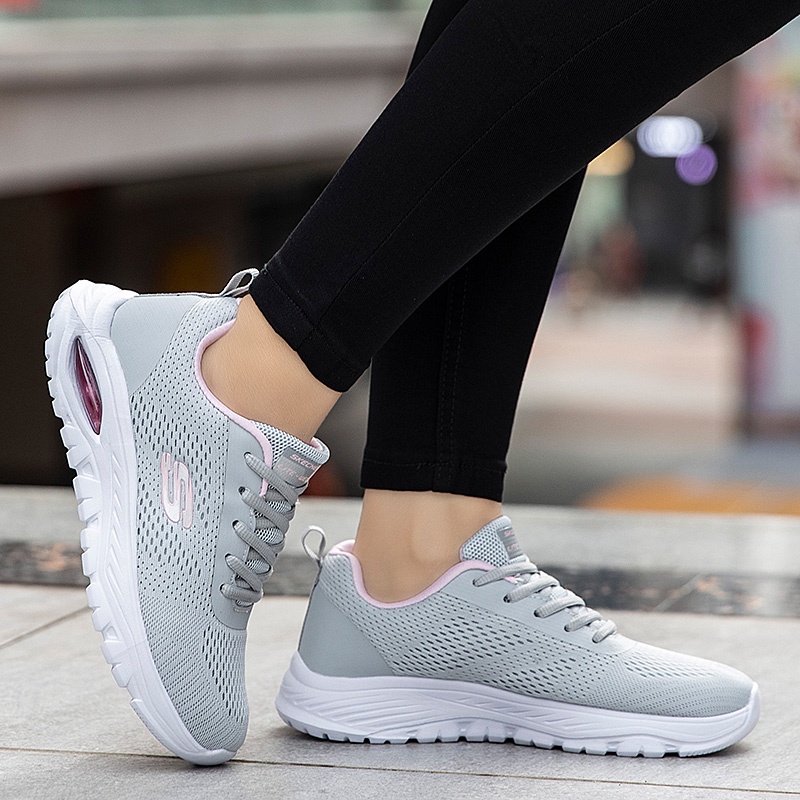 Giày Thể Thao Nữ Chạy Bộ * Skechers_Kasut Kata
