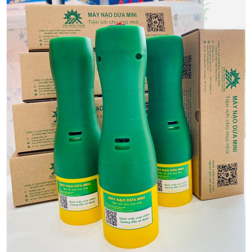 Máy nạo dừa nhuyễn để vắt nước cốt dừa mini